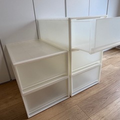 衣装ケース5点セット（無印良品）の画像