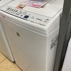 リユースマン倉敷、洗濯機、7キロ、ホワイト、日立、NW-Z70E5、2018年製の画像
