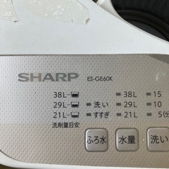 シャープES-GE60Kの画像