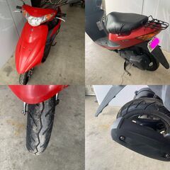 SUZUKI スズキ アドレスV50 CA44A 原付 50cc スクーター 原チャ 赤 中古車 札幌 の画像