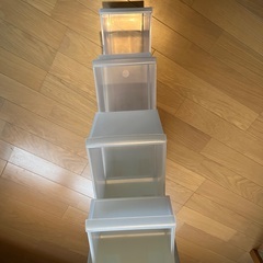 無印標品　ポリプロピレン　収納ストッカーの画像