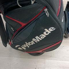 0821-049 TaylorMade スタンド式キャディバッグ ブラックの画像