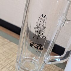【けものフレンズ】グラスジョッキ（サーバル&フェネック）の画像