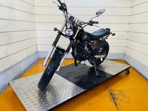 7239km ★始動動画あり★ ヤマハ TW200　DG07J 中型　兵庫