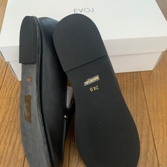 エボル ローファー 黒 24cmの画像