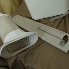 【紋別市発】移動式エアコン　JL-MAC-02　2024年製　スポットクーラー スポットエアコン 移動式エアコン クーラー 工事不要 置き型 8畳 移動式　リモコン欠品　通電/作動確認　中古動品の画像