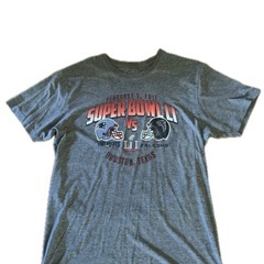 中古品　SUPER BOWL LI NFL Tシャツ Lサイズの画像