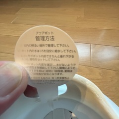 無印良品　底面給水鉢　アクアポットの画像
