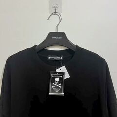 マスターマインド ワールド 20AW カシューフラワー レッド スクエア ハンカチ ショートスリーブ Tシャツの画像