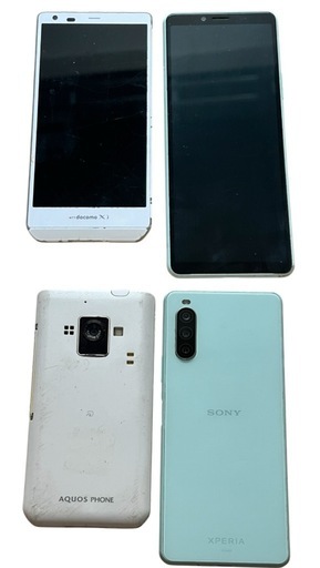 スマホ×4台 ジャンク ①