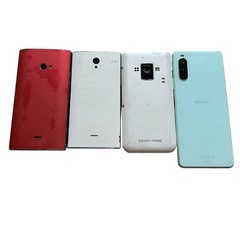 スマホ×4台 ジャンク ①の画像