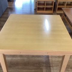 スライド式伸縮テーブル【町田市再生家具】　251478の画像