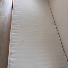 無印良品　パイン材　ベッドフレーム　シングルの画像