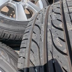 【24年製】ダンロップEC202L 155/65R13 ホイールセットの画像