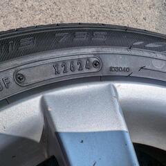 【24年製】ダンロップEC202L 155/65R13 ホイールセットの画像