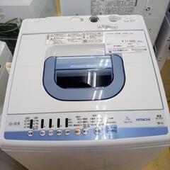リユースのサカイ太田店★ジモティ割あり★ HITACHI 洗濯機 7ｋｇ 19年製 ／クリーニング済み OJ10625の画像