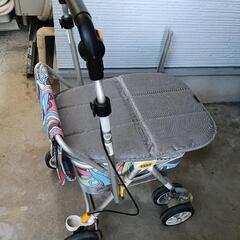 🛒🌺象印の外せるショッピングバッグ付きのシルバーカーになります☺️の画像