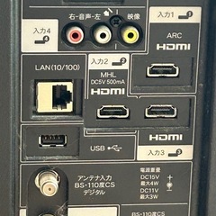 AQUOS　40インチ液晶テレビの画像