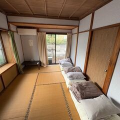 【家賃4.5万】木の家ゲストハウス前橋5号館の個室の和室