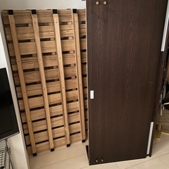 ダブルベッド（組立式）の画像