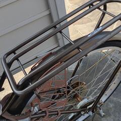 自転車　ジャンク品　パンク有（防犯登録抹消済）の画像