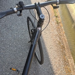 Bianchi C-SPORTS 1  ブラックマット 値下げ済み　
700c 外装２４段変速の画像