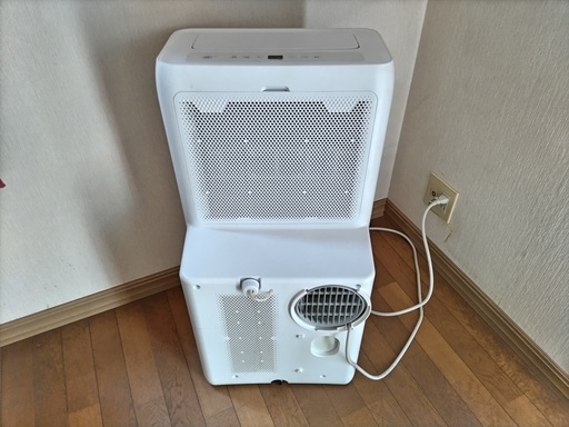 【約1週間使用・工事不要】アイリスオーヤマ ポータブルクーラー IPA-2821GH（冷風・温風）