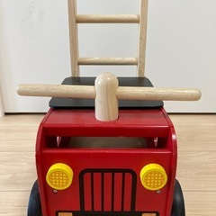 I'mTOY ウォーカー&ライド 消防車  手押し車の画像