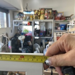全身鏡　160×35  ホワイト木製の画像