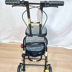 【B177】シルバーカー　折り畳み　動作確認OK　80キロまでの画像