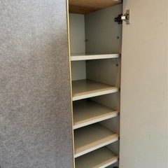 靴収納棚の画像