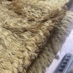 農業用筵(むしろ)　　34枚　中古品の画像