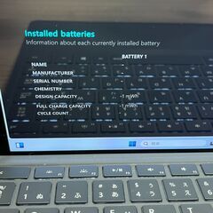 訳有・美品＞0530 Surface Pro キーボード Office2024 Windows11 タブレット マイクロソフトの画像