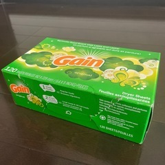 【未使用】Gain ドライヤーシートの画像
