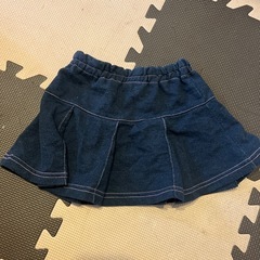 95サイズ　柔らかデニムスカートの画像