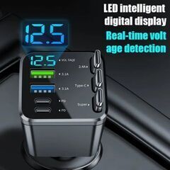 車載スマホ急速充電器の画像