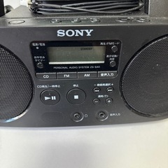 SONY ポータブルCDプレーヤーの画像