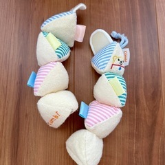 Combi コンビ　コップがさね・カサカサおもちゃ、primaryプライマリー　おきあがりこぼしの画像