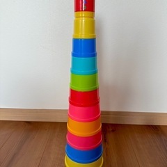 Combi コンビ　コップがさね・カサカサおもちゃ、primaryプライマリー　おきあがりこぼしの画像