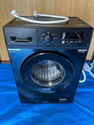 ニトリ スリムドラム式洗濯機 ND60UL1ブラック 6kg (田中) 盛岡