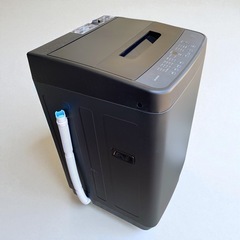 アイリスオーヤマ 全自動電気洗濯機 IAW-T504-B 5.0kg 47L ブラック 24年製 中古品販売※交渉中の画像
