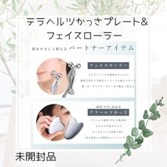 テラヘルツかっさプレート&フェイスローラー  2点セット　未開封品の画像
