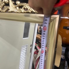 アンティーク　ロココ調　ゴールド　全身鏡の画像