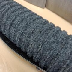 655fk 【未使用品・開封品】KURASHI 玄関マット 屋外 室内 滑り止め 業務用 無地 マット シンプル 泥落とし 吸水 グレー 60×90cm

y082103fkの画像