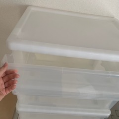 【決定！】収納ボックス3個セットの画像