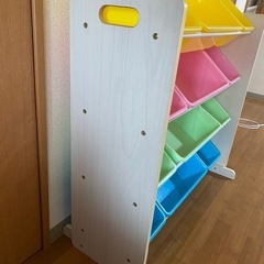アイリスオーヤマ　おもちゃラックの画像