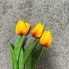 【未使用】造花 チューリップの画像