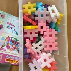 学研ニューブロック　おはなのセットの画像