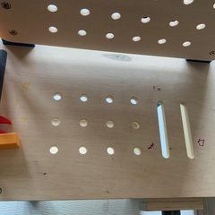 Hape ハぺ　マスターワークベンチ　木のおもちゃの画像
