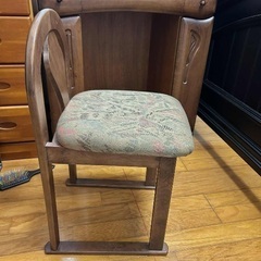 木製ドレッシングセット（椅子付き）/Wooden dressing set (with chair)の画像